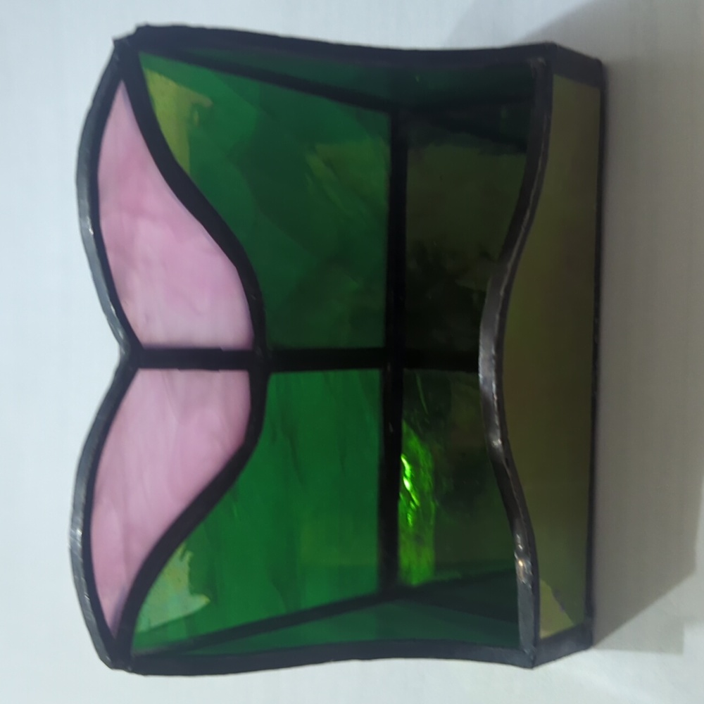 Stained Glass Business Card Holder